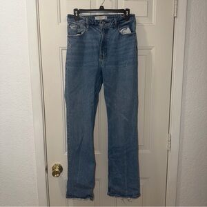 Abercrombie & Fitch 90s Relaxed High Rise Curve Love Jeans Women’s Size 28